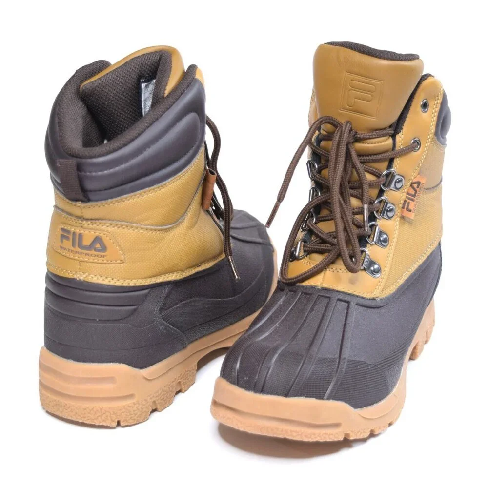 FILA Waterproof Weathertech Extreme Wheat Tan‎ Duck Boots Men's Sz 8